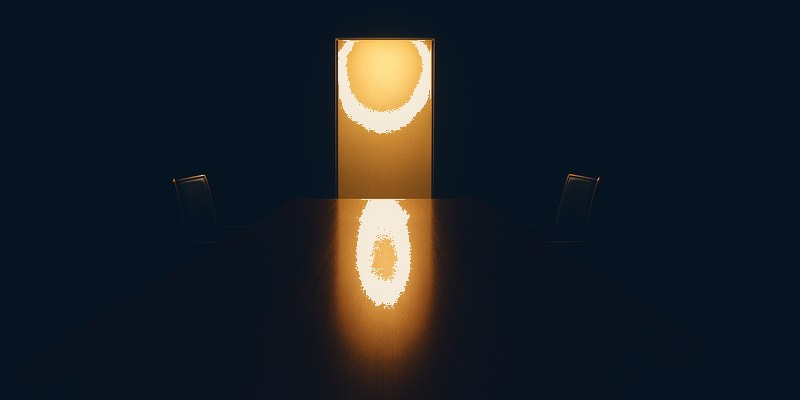 Sitting Across the Table